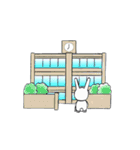しろラビ（個別スタンプ：26）