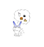 しろラビ（個別スタンプ：31）