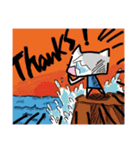 Little P dramatic cat（個別スタンプ：19）