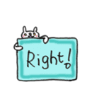 英語で伝わる！catスタンプ（個別スタンプ：4）