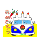 スマイルカー。車（個別スタンプ：7）