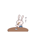 白ごはんが好き過ぎるうさぎスタンプ（個別スタンプ：8）