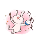 白ごはんが好き過ぎるうさぎスタンプ（個別スタンプ：18）