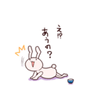 白ごはんが好き過ぎるうさぎスタンプ（個別スタンプ：27）