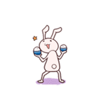 白ごはんが好き過ぎるうさぎスタンプ（個別スタンプ：36）