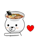 ラーメングマとスシクマ（個別スタンプ：4）