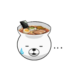 ラーメングマとスシクマ（個別スタンプ：5）