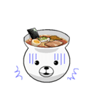 ラーメングマとスシクマ（個別スタンプ：8）