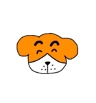 eyebrows  dog（個別スタンプ：1）