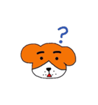 eyebrows  dog（個別スタンプ：5）
