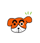 eyebrows  dog（個別スタンプ：6）