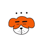 eyebrows  dog（個別スタンプ：9）