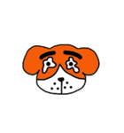 eyebrows  dog（個別スタンプ：12）