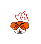 eyebrows  dog（個別スタンプ：19）