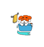 eyebrows  dog（個別スタンプ：27）