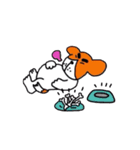 eyebrows  dog（個別スタンプ：30）