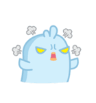 Chiketori little blue chicks（個別スタンプ：32）
