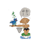 無人島のヌーボーくんの日常（個別スタンプ：3）