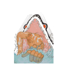 無人島のヌーボーくんの日常（個別スタンプ：37）