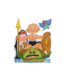 無人島のヌーボーくんの日常（個別スタンプ：40）