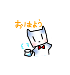 ネコとウサギとひよこスタンプ（個別スタンプ：2）