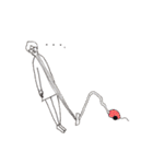 インド毛（個別スタンプ：16）