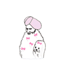 インド毛（個別スタンプ：21）