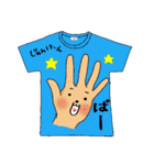 メッセージはTシャツで☆（個別スタンプ：3）