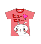 メッセージはTシャツで☆（個別スタンプ：6）