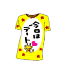 メッセージはTシャツで☆（個別スタンプ：27）