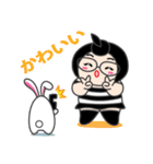 Moonoi and Momo (Japanese)（個別スタンプ：7）