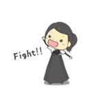 弓道人スタンプ（二立目）（個別スタンプ：9）