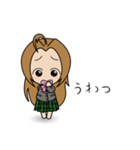 制服がぁる（個別スタンプ：6）