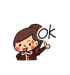 three little sisters（個別スタンプ：36）