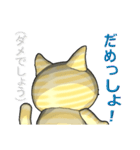 猫の「とら太」は横浜生まれ（横浜弁？）（個別スタンプ：17）