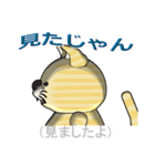 猫の「とら太」は横浜生まれ（横浜弁？）（個別スタンプ：27）
