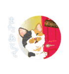 ねこシュポ（個別スタンプ：22）