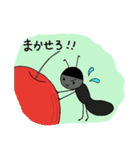 虫らしきモノたちの言葉（個別スタンプ：33）