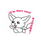 フェネック狐のシロちゃんとオレンジちゃん（個別スタンプ：13）