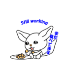 フェネック狐のシロちゃんとオレンジちゃん（個別スタンプ：27）
