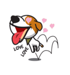 The Cash~funny dog jumping to the world~（個別スタンプ：18）