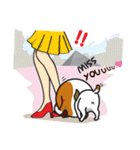 The Cash~funny dog jumping to the world~（個別スタンプ：33）