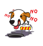 The Cash~funny dog jumping to the world~（個別スタンプ：35）