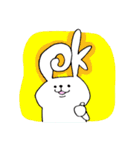 ポジティブうささん（個別スタンプ：5）