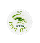 Stamp of eyes【切手(サークル)】（個別スタンプ：7）