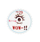 Stamp of eyes【切手(サークル)】（個別スタンプ：29）