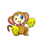 おさるのあけおめお正月（個別スタンプ：23）