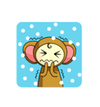 おさるのあけおめお正月（個別スタンプ：36）