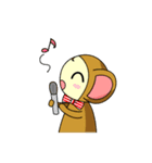 おさるのあけおめお正月（個別スタンプ：40）