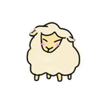 モコモコのひつじ（個別スタンプ：1）
